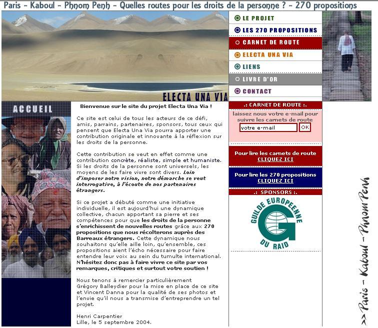Lien vers le site de Henri Carpentier