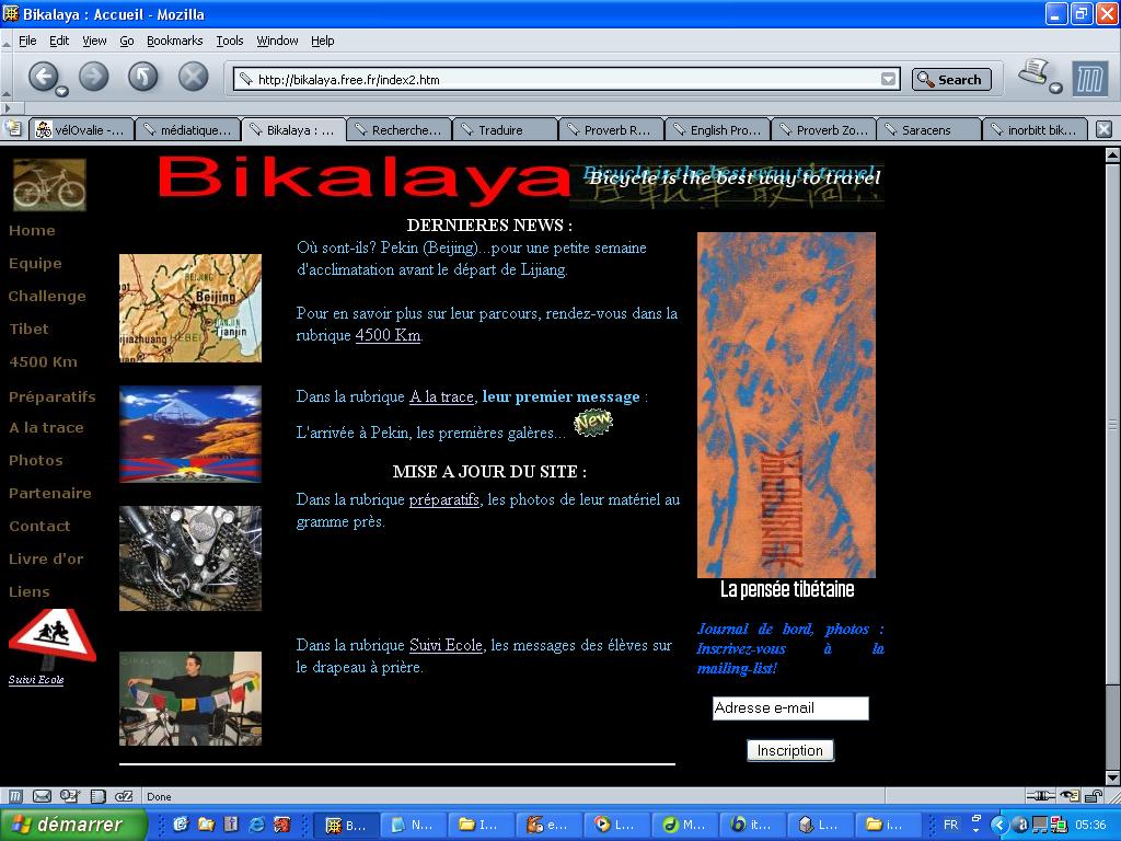 Lien vers le site de Bikalaya