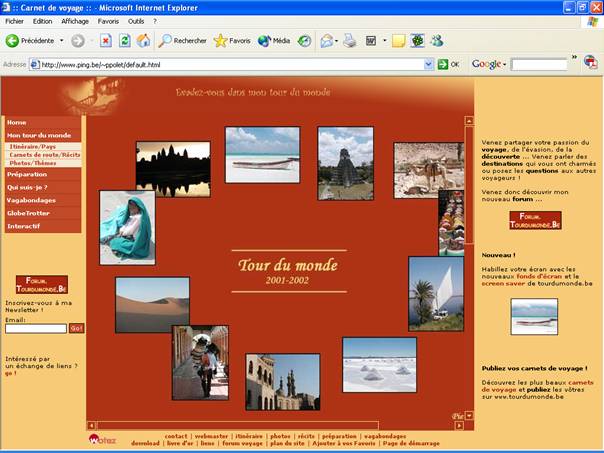 Lien vers le site de Pierre Polet