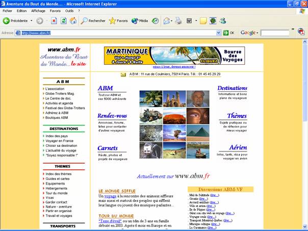 Lien vers le site d'ABM
